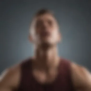 Breath of Calm A visual representation of anxiety reduction through breathing exercises