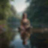 A serene landscape reflecting tranquility and self-discovery