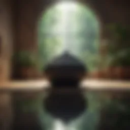 Calm and serene environment for meditation