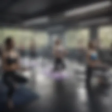 Incorporating Fitness Classes into Corporate Culture Fitness class in a corporate setting