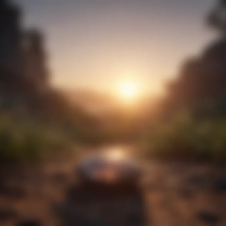 A calm sunrise symbolizing new beginnings