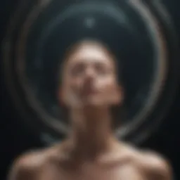 Abstract representation of emotional release