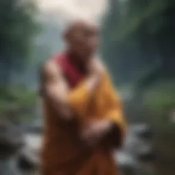 A serene landscape reflecting tranquility and peace