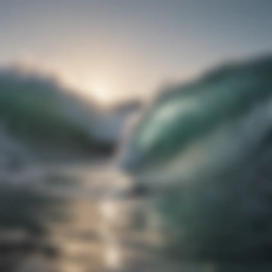 An abstract representation of emotional waves