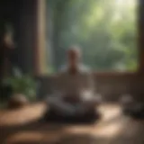 Calmness through meditation