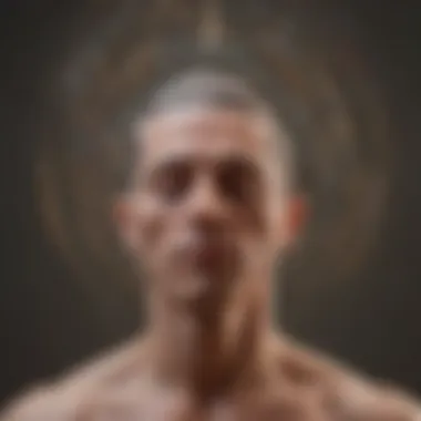 Understanding Brainwaves: The Science of Meditation An abstract representation of brainwaves during meditation, illustrating the science of relaxation.