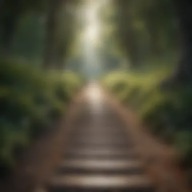 Tranquil Landscapes for Meditation A serene landscape representing tranquility