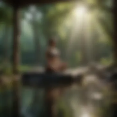 Creating a Peaceful Environment Tranquil space for meditation