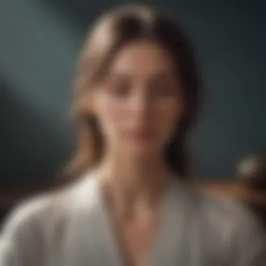 The Art of Stillness: Mastering Focus Through Meditation Close-up of a person in deep meditation