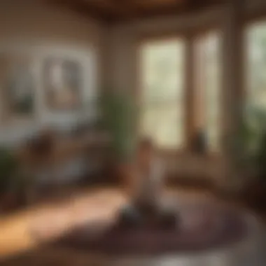 Creating Your Sacred Space: A Meditation Retreat at Home A quiet room set up for meditation