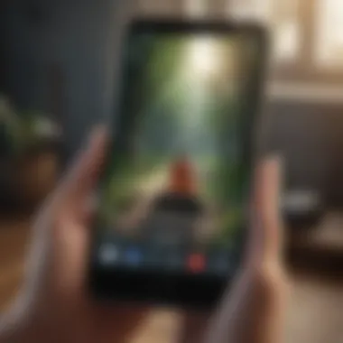 Digital Tools for Mindfulness Using meditation apps on a smartphone