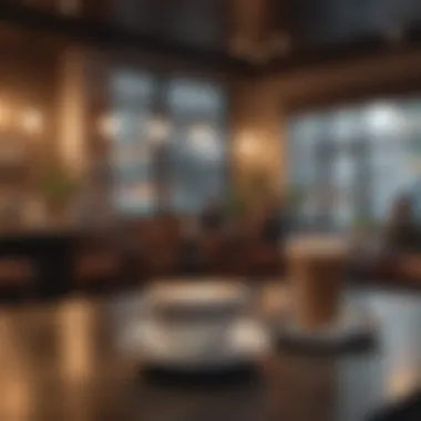 Mindfulness in a busy café setting