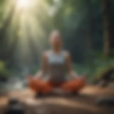 Techniques for Mindful Breathing Mindful breathing exercise illustration