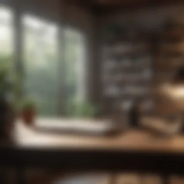 Creating a Focused Environment A peaceful workspace encouraging focus