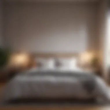 Serene Bedroom Environment Calm bedroom setting promoting restful sleep