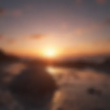 New Dawn A sunrise symbolizing new beginnings and hope.