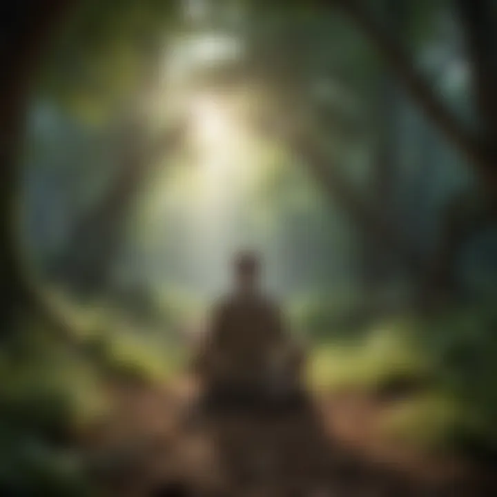 Mindfulness practice in nature