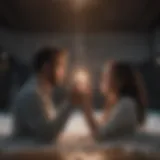 Symbolic representation of emotional turbulence in relationships