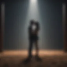 An abstract representation of anxiety in relationships