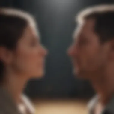 Effective Communication in Early Stages A couple communicating openly with each other