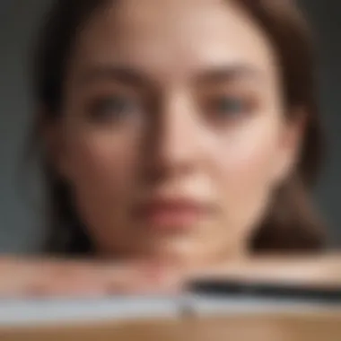 The Power of Self-Reflection A journal and pen illustrating self-reflection and expression