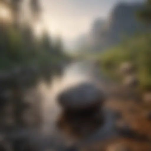 A serene landscape symbolizing mindfulness and peace