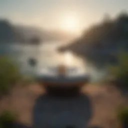 A serene landscape symbolizing inner peace