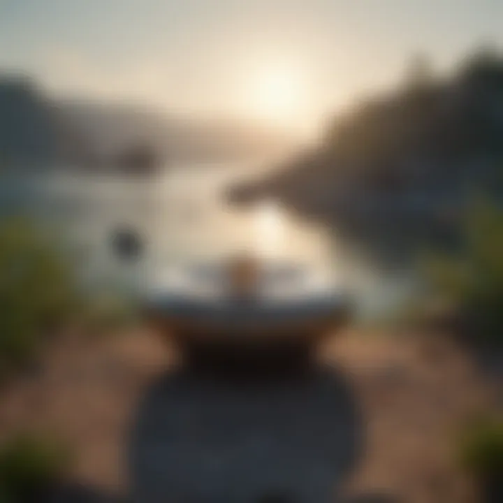 A serene landscape symbolizing inner peace
