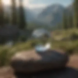 A serene landscape symbolizing emotional clarity