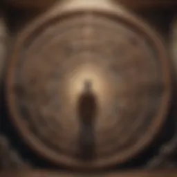 Illustration depicting the labyrinth of hopelessness