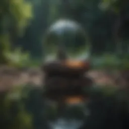 A serene landscape reflecting tranquility and introspection