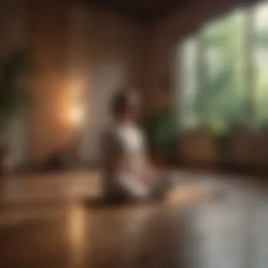 Cultivating Inner Peace and Well-Being A serene space for meditation and mindfulness.