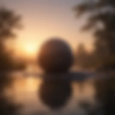 Embracing the Dawn of Presence A serene landscape at dawn, symbolizing new beginnings and mindfulness.
