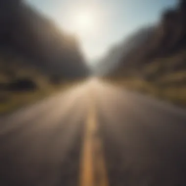 Journey of Perseverance An open road ahead representing the journey of perseverance.