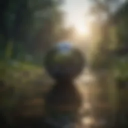 A serene landscape reflecting inner peace