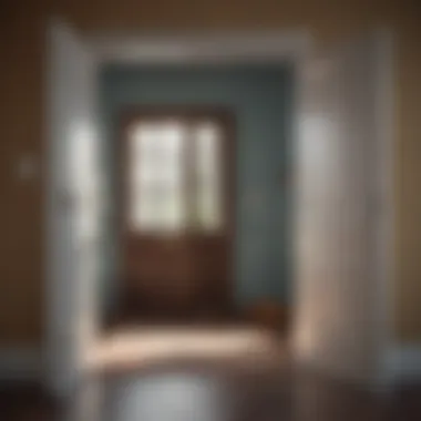 An open door inviting individuals to seek help and explore therapy options