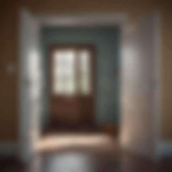 An open door inviting individuals to seek help and explore therapy options