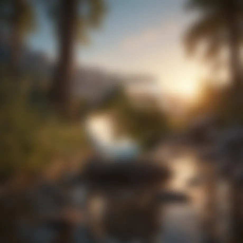 A serene landscape symbolizing personal growth