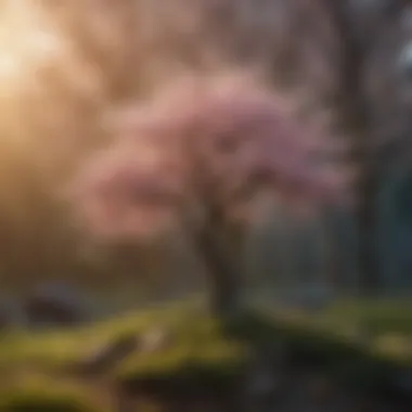 Resilience and Personal Growth A blossoming tree representing resilience