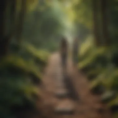 Navigating the Landscape of Relationships Symbolic pathways illustrating the journey of relationships