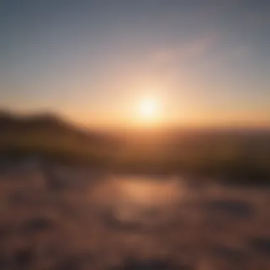 New Beginnings: Embracing Motivation Daily A sunrise over a horizon, symbolizing new beginnings and hope