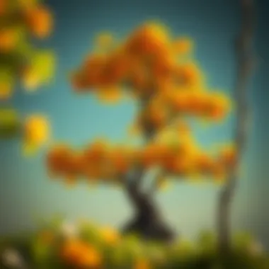 Cultivating Resilience and Growth A vibrant tree symbolizing growth and resilience