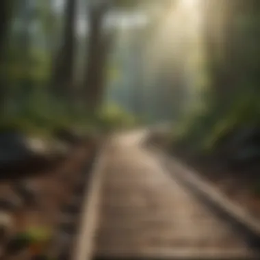 A roadmap illustrating personal growth and goal setting