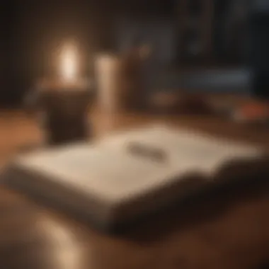 Mastering Your Skills An open book with a pen, representing skill mastery