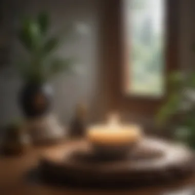 Creating a Sanctuary for Self-Care A calming space adorned with self-care essentials