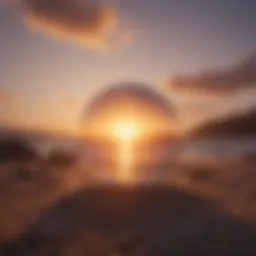 A serene landscape depicting a sunrise symbolizing hope