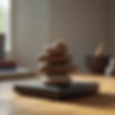 Achieving a Healthy Work-Life Balance A balanced scale representing work-life balance