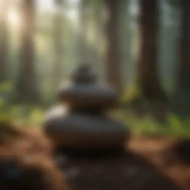 Cultivating Mindfulness A serene environment promoting mindfulness.