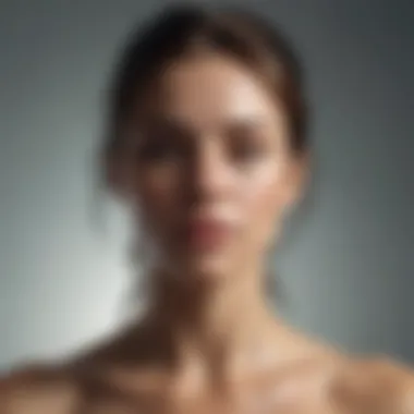 An abstract depiction of self-reflection and inner strength