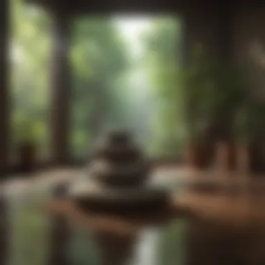 Creating a Tranquil Environment for Mindfulness A serene meditation space promoting mindfulness